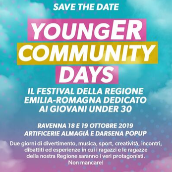 YoungER Community Days: il primo Festival dei giovani under 30 della Regione Emilia-Romagna 